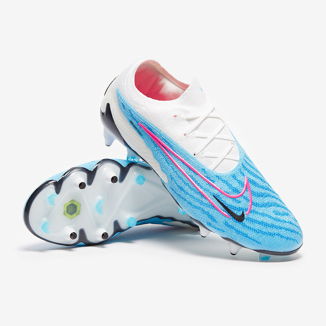 Nike Phantom GX Elite SG-Pro Anti-Clog Football Boots Baltic Blue/Pink Blast/White/Laser Blue