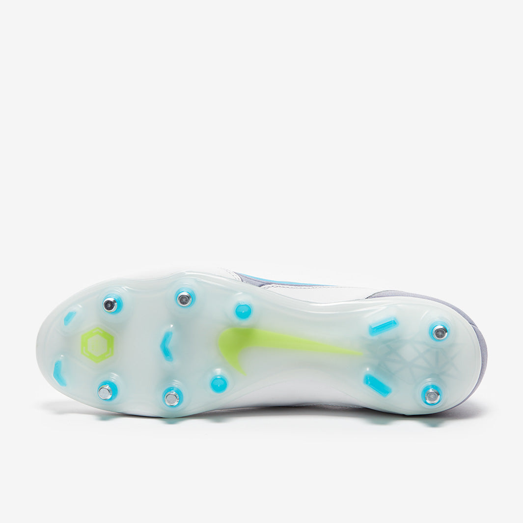Nike Tiempo Legend IX Elite SG-Pro Anti-Clog Football Boots White/Black/Baltic Blue/Pink Blast
