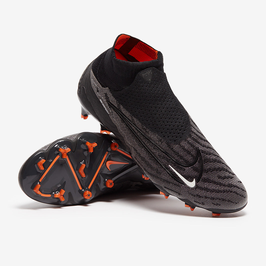 Nike Phantom GX Elite DF FG Football Boots Black/Summit White/Dk Smoke Grey