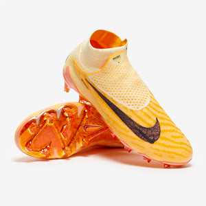 Nike Phantom GX Elite DF FG Football Boots Citron Tint/Burgundy Crush