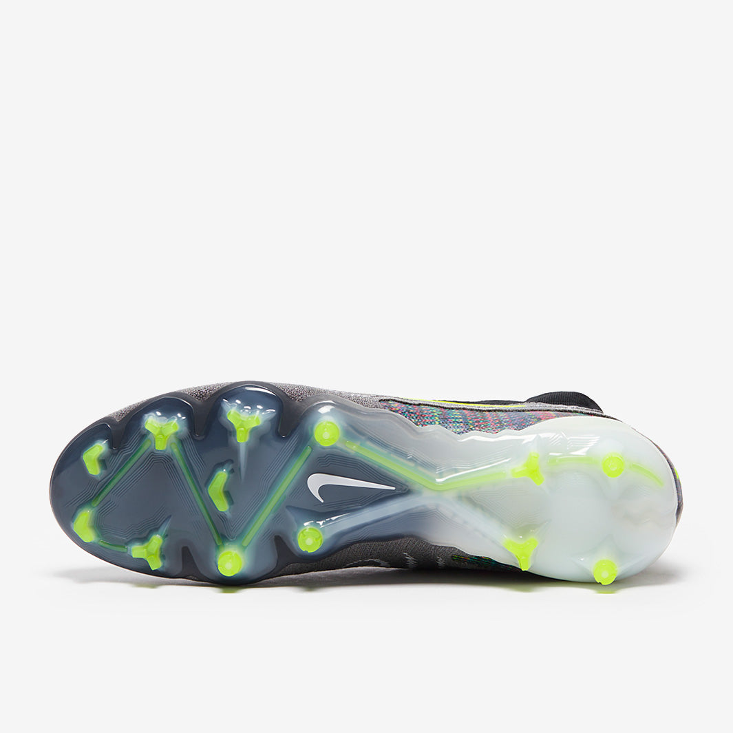 Nike Phantom GX Elite DF Link FG Football Boots Black/Volt/White/Blue Glow