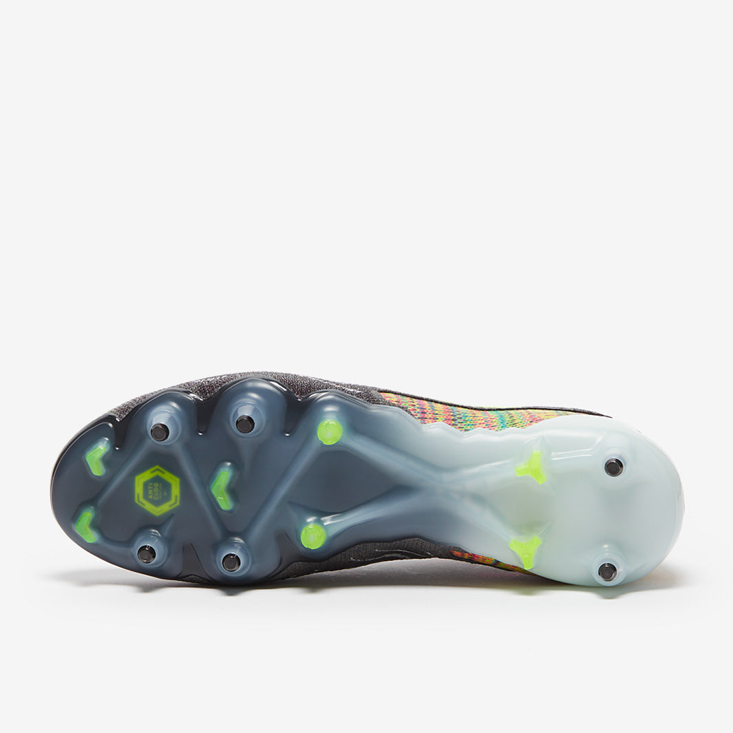 Nike Phantom GX Elite Link SG-Pro Anti-Clog Football Boots Black/Volt/White/Blue Glow