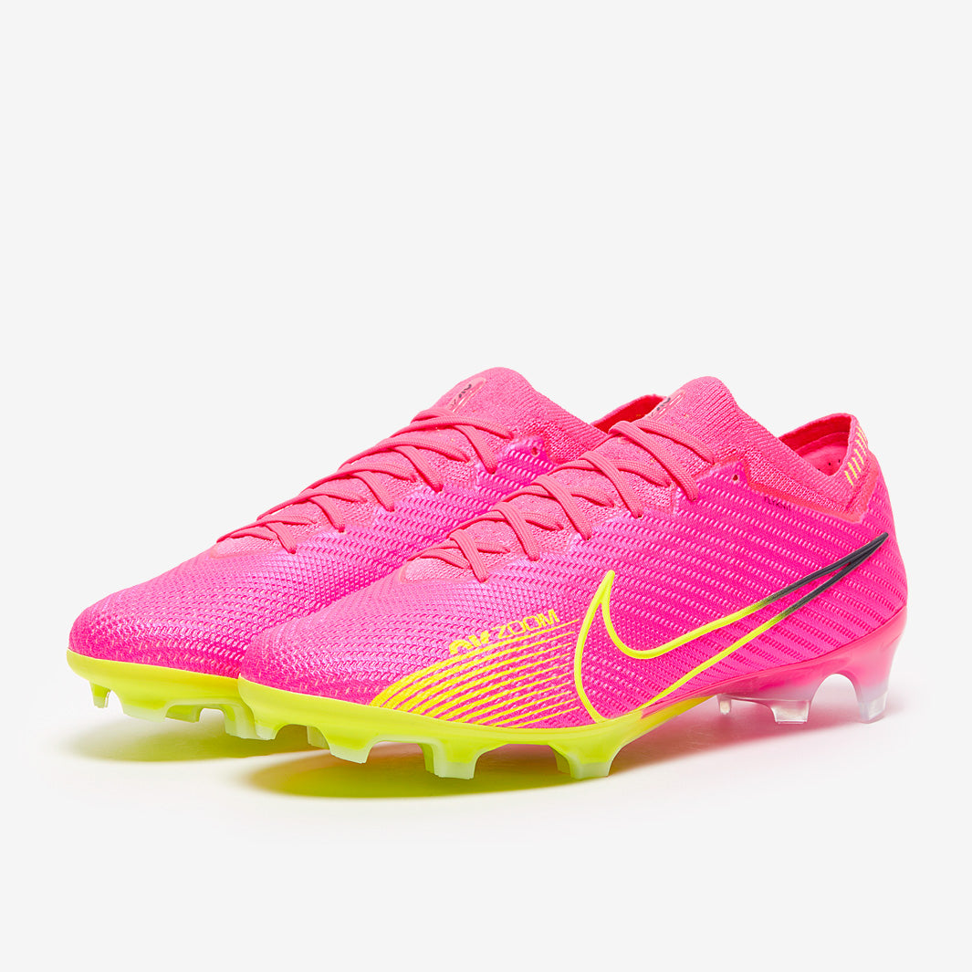 Nike Air Zoom Mercurial Vapor XV Elite FG Football Boots Pink Blast/Volt/Gridiron