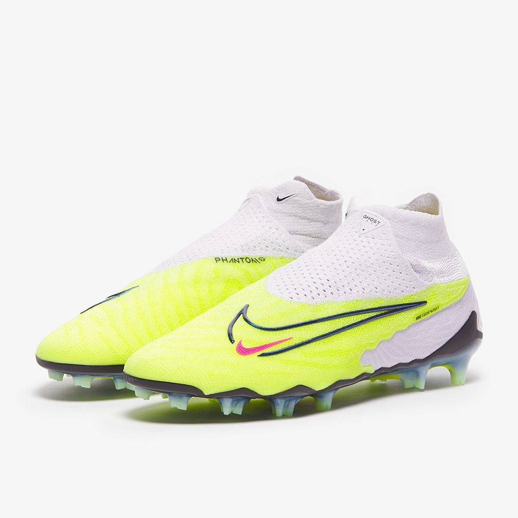 Nike Phantom GX Elite DF FG Football Boots Barely Volt/Gridiron/Barely Grape