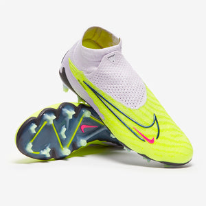 Nike Phantom GX Elite DF FG Football Boots Barely Volt/Gridiron/Barely Grape
