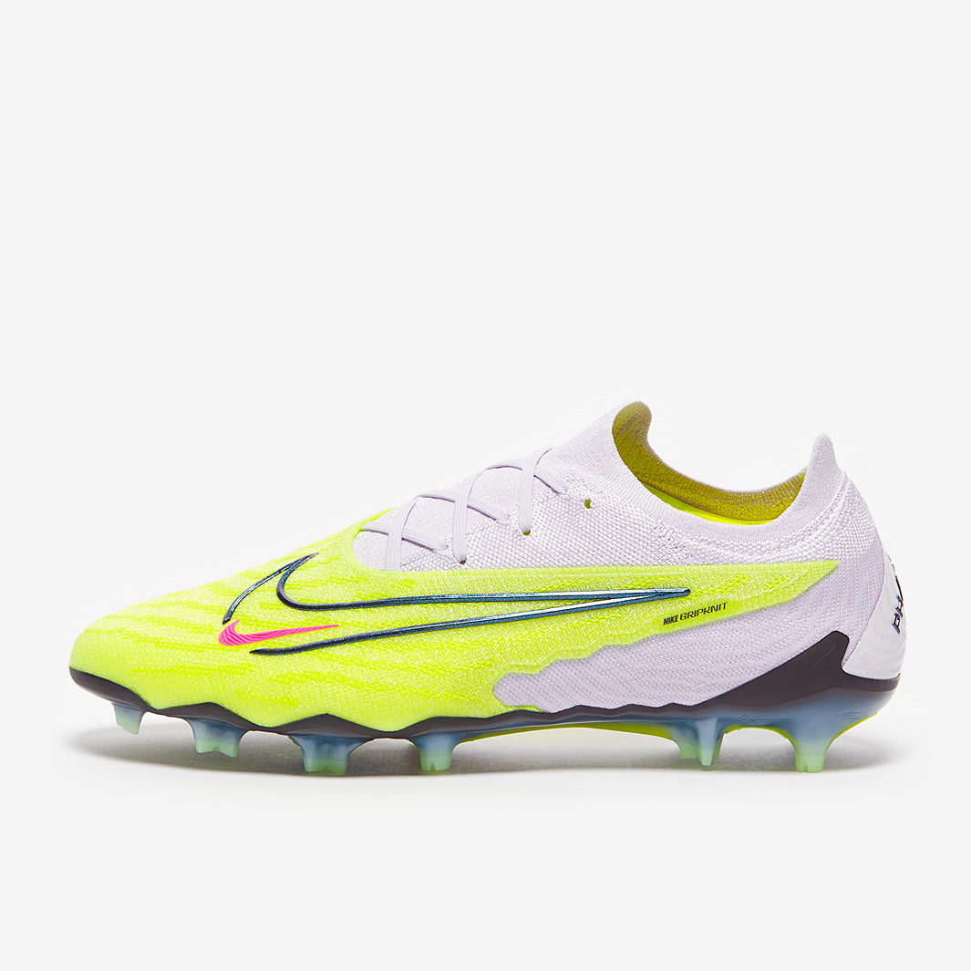 Nike Phantom GX Elite FG Football Boots Barely Volt/Gridiron/Barely Grape