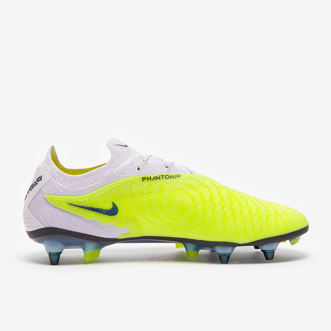 Nike Phantom GX Elite SG-Pro Player Edition Football Boots Barely Volt/Gridiron/Barely Grape