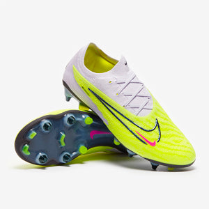 Nike Phantom GX Elite SG-Pro Player Edition Football Boots Barely Volt/Gridiron/Barely Grape