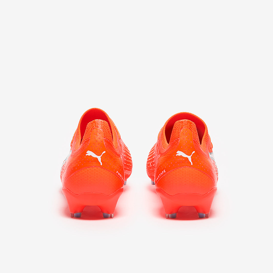 Puma Women's Ultra Ultimate FG/AG Football Boots Puma Ultra Orange/Puma White/Blue Glimmer