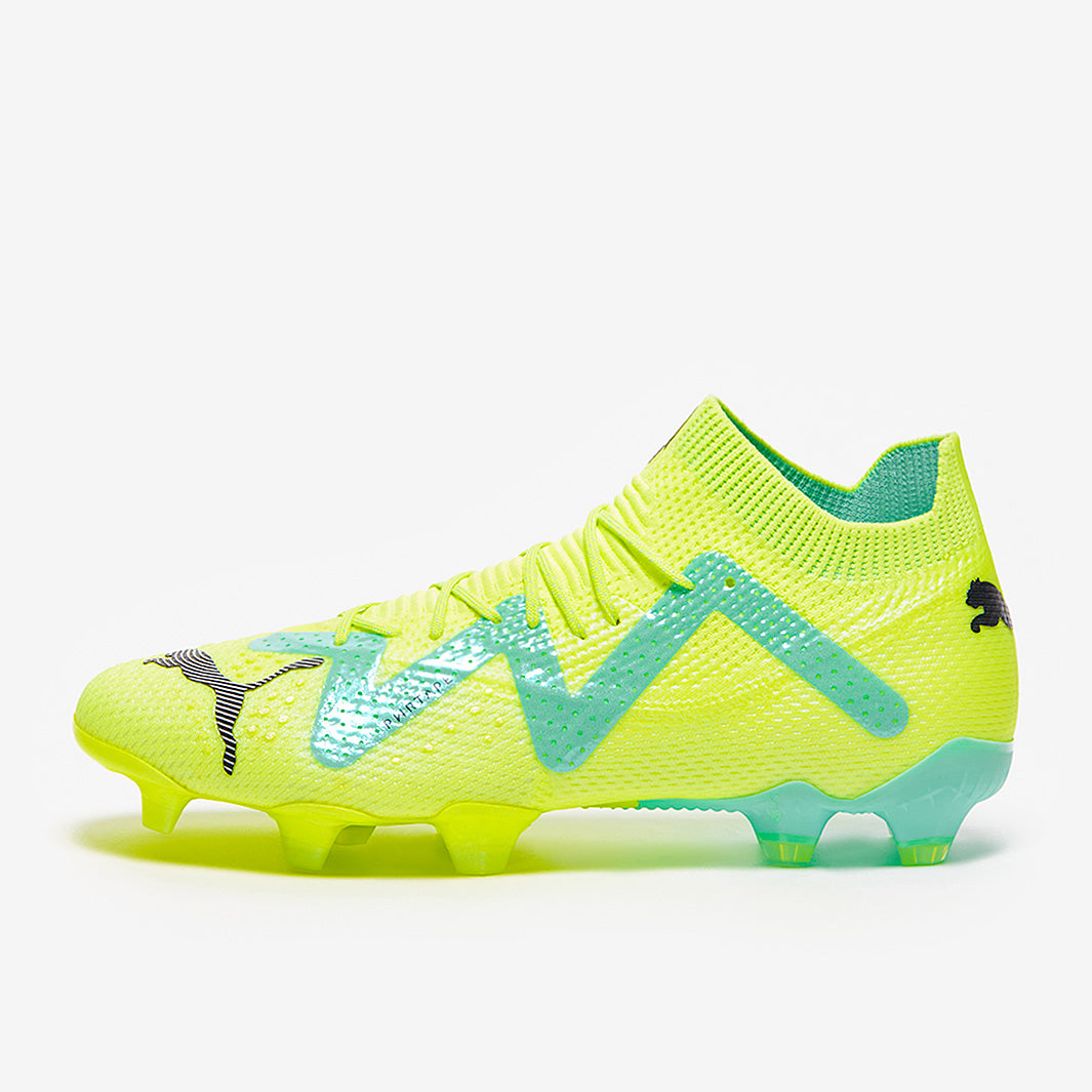 Puma Women's Future Ultimate FG/AG Football Boots Fast Yellow/Puma Black/Electric Peppermint