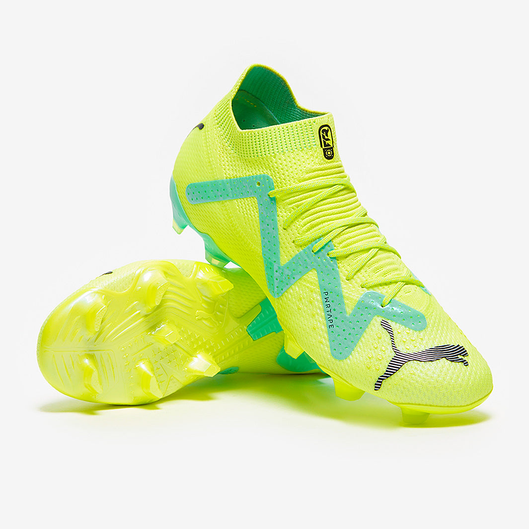 Puma Women's Future Ultimate FG/AG Football Boots Fast Yellow/Puma Black/Electric Peppermint