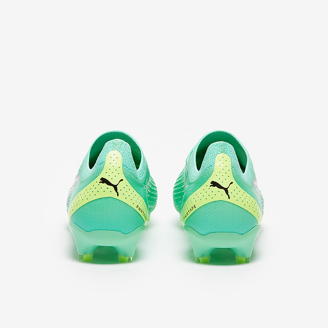 Puma Women's Ultra Ultimate FG/AG Football Boots Electric Peppermint/Puma White/Fast Yellow