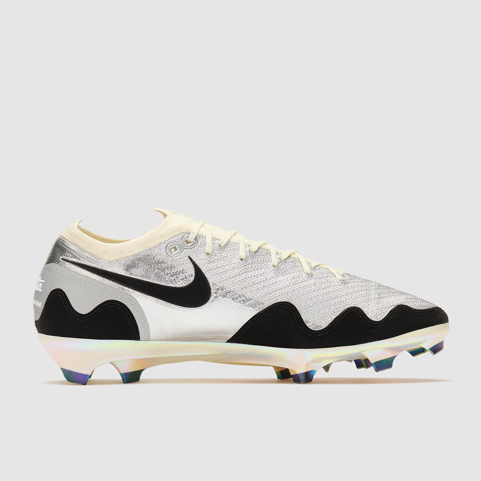 Nike Air Zoom Mercurial Vapor XVI Elite x Patta SE FG Football Boots Chrome/Black/White