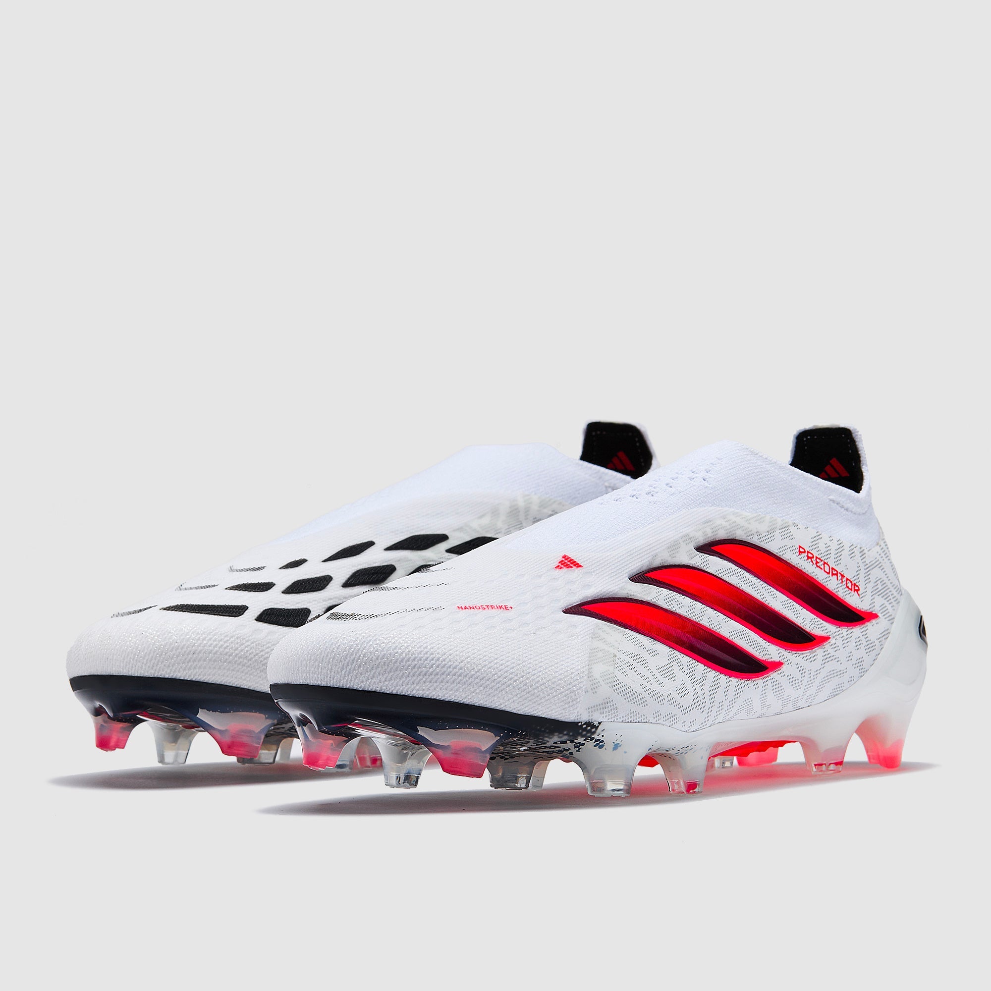 Adidas Predator Elite Laceless FG Football Boots Ftwr White/Solar Turbo/Core Black