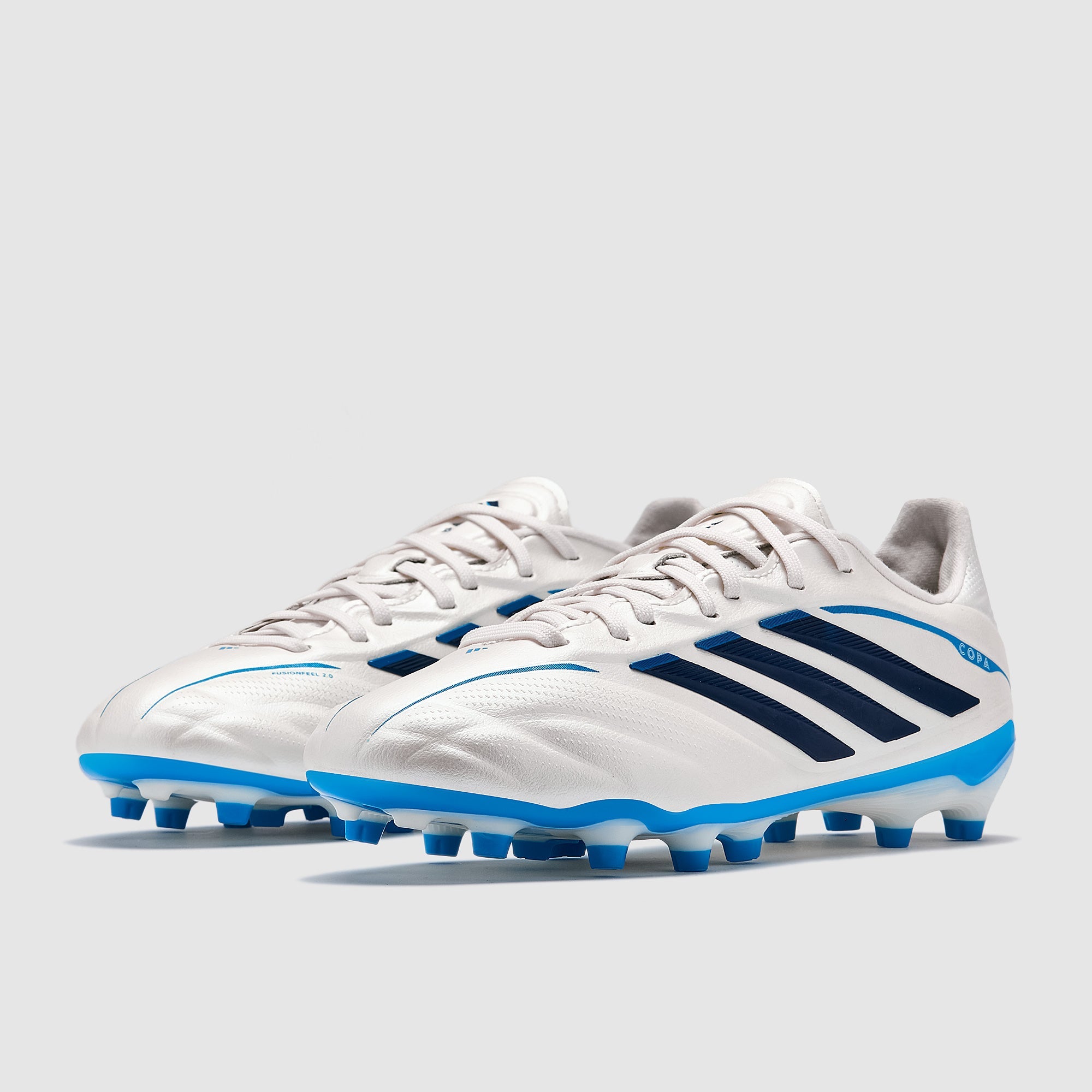 Adidas Kids Copa Pure IV Elite FG Football Boots Zero Met./Dark Blue/Lucid Ray Blue