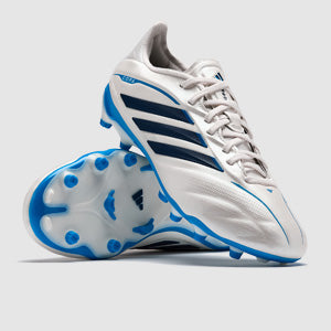Adidas Kids Copa Pure IV Elite FG Football Boots Zero Met./Dark Blue/Lucid Ray Blue